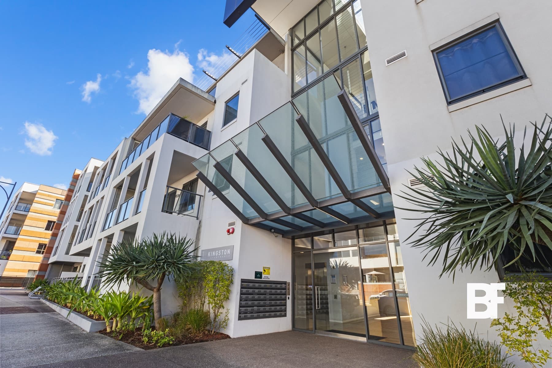 Contemporary building exterior photographed by BASEFORM